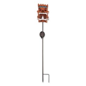 Accent Plus Tiki-Kapakapa Solar Lighted Garden Stake