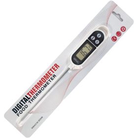 Barbecue Baking Kitchen Eelectronic Thermometer BBQ Written Digital Thermometer - white