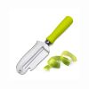 Stainless Steel Multi-Function Peeler Peeling Knife Bottle Opener and Fish Scale Remover Fruit Vegetable Pairing Knife Slicing Dicing Chopping - green