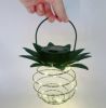 LED Pineapple Swirl Solar Garden Lights  - Pineapple