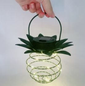 LED Pineapple Swirl Solar Garden Lights  - Pineapple