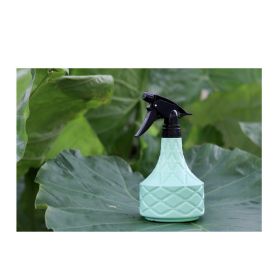 Plastic Spray Bottle Plant Mister Adjustable Nozzle - Green