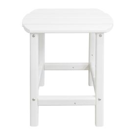 HDPE Side Table - White