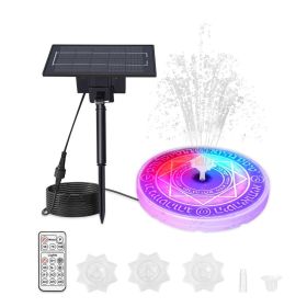 Backyard Pool 2.5W RGB 5V Solar Water Pump Light  - RGB