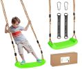 Fun Toys, Tree Swing Toys, Swing Surfing Board, Outdoor Toys for Child Play in Backyard Playground - Green