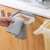 Door Bracket for Garbage Bag Kitchen Cabinet Trash Bag Hanger Can Be Hung Door Hanging Rack Garbage Bag Bracket - gray