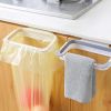 Door Bracket for Garbage Bag Kitchen Cabinet Trash Bag Hanger Can Be Hung Door Hanging Rack Garbage Bag Bracket - gray