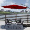 10FT Outdoor Table Market Patio Umbrella for Garden, Deck, Backyard and Pool - as pic