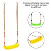 Fun Toys, Tree Swing Toys, Swing Surfing Board, Outdoor Toys for Child Play in Backyard Playground - Yellow