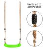 Fun Toys, Tree Swing Toys, Swing Surfing Board, Outdoor Toys for Child Play in Backyard Playground - Green