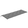 Backyard Patio Fabric Cushion for Swing Chair And Length Chairs - Gray - 59.1"