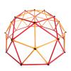 Children Dome Climber Playground Kids Swing Set Climbing Frame Backyard Gym Develop Confidence for Fun Indoor Outdoor XH - red&yellow