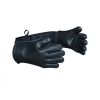 Household Gloves Oven Mitts Kitchen Heat Resistant Silicone Double Insulation Pad for Cooking, Baking, Grilling - black