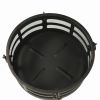 21.6'' H x 26'' W Steel Wood Burning Outdoor Fire Pit - black