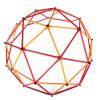 Children Dome Climber Playground Kids Swing Set Climbing Frame Backyard Gym Develop Confidence for Fun Indoor Outdoor XH - red&yellow