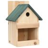 Bird Houses 4 pcs 9.1"x7.5"x13" Firwood - 47248