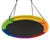 40 Inch Flying Saucer Tree Swing Outdoor Play for Kids - as show