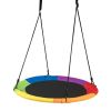 40 Inch Flying Saucer Tree Swing Outdoor Play for Kids - as show