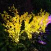 Outdoor Garden Patio Pathway Porch Backyard, LED Canola Flower Stake Light - Yellow