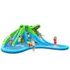 7 in 1 Inflatable Bounce House with Splashing Pool - As the picture shows