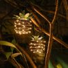 LED Pineapple Swirl Solar Garden Lights  - Pineapple