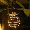 LED Pineapple Swirl Solar Garden Lights  - Pineapple