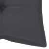 Backyard Patio Fabric Cushion for Swing Chair And Length Chairs - Anthracite - 47.2"