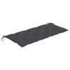 Backyard Patio Fabric Cushion for Swing Chair And Length Chairs - Anthracite - 47.2"