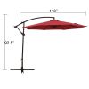 10FT Outdoor Table Market Patio Umbrella for Garden, Deck, Backyard and Pool - as pic