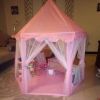 Outdoor indoor portable Folding Princess Castle Tent Children's Tent (colored star lamp) - as picture