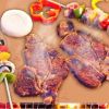 2Pcs BBQ Grill Mat Non-Stick Mat Baking Mat Reusable Reversible Washable FDA-Approved - 2Pcs - Copper