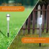 24PCS Garden Outdoor Spots Lights LED Lawn Solar Landscape Path Lights Yard Lamp - 24