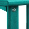 HDPE Adirondack Ottoman - Turquoise