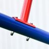 Outdoor Backyard Multiple Kids Playground Equipment 4 Seat Seesaw Teeter Totter For  Active Play 3-8 Years Old - Red+Blue+Yellow - Outdoor Seesaw