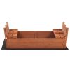 Wooden Sandbox Kids Outdoor Backyard Bench Play Sand Box  YJ - picture