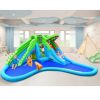 7 in 1 Inflatable Bounce House with Splashing Pool - As the picture shows