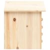 Bat House Solid Firwood 11.8"x7.9"x15" - Brown