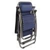 Free shipping 2pcs Plum Blossom Lock Portable Folding Chairs with Saucer  YJ - blue